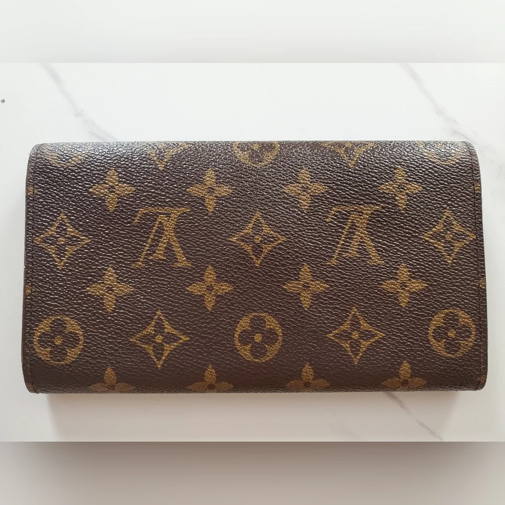 Louis Vuitton Porte Tresor Vintage International Monogram Wallet Bundle